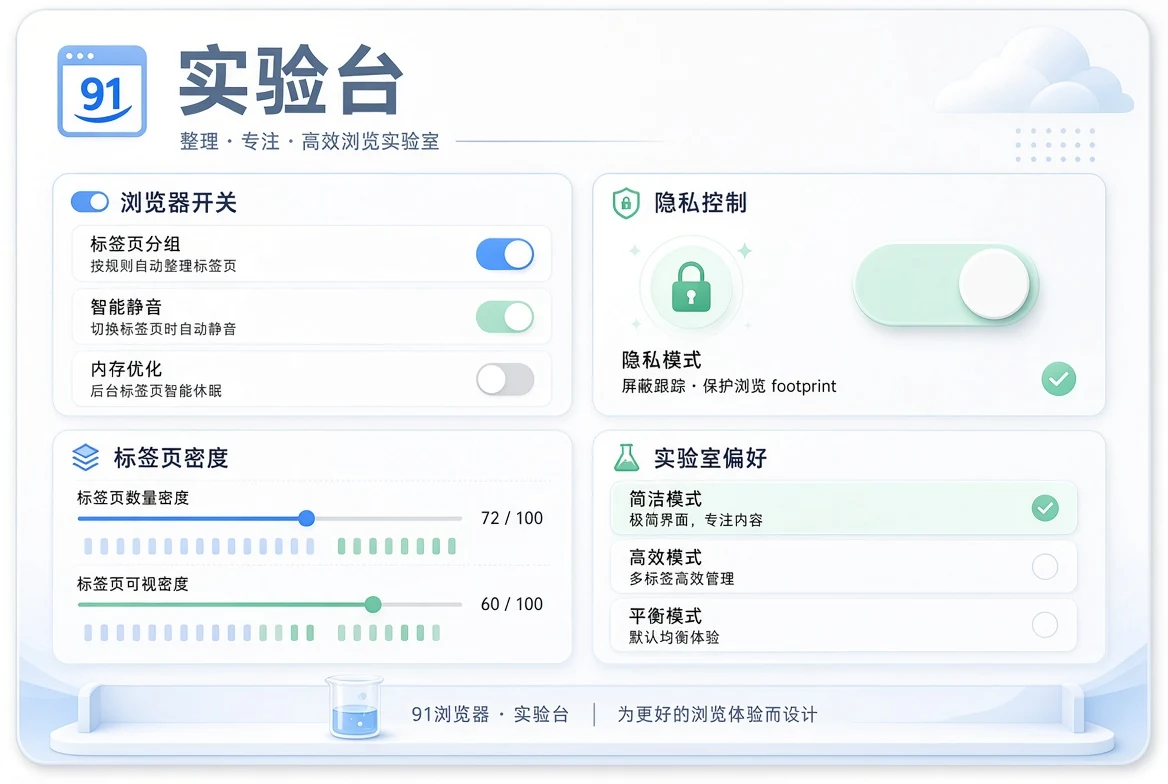 效率实验工具